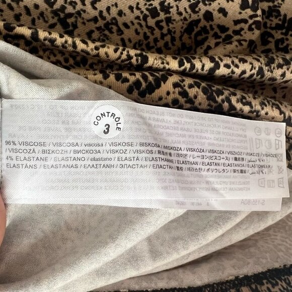 Nwt - Mango, Women’s Printed Long Sleeve T-Shirt. Size : Xs. - Picture 10 of 12